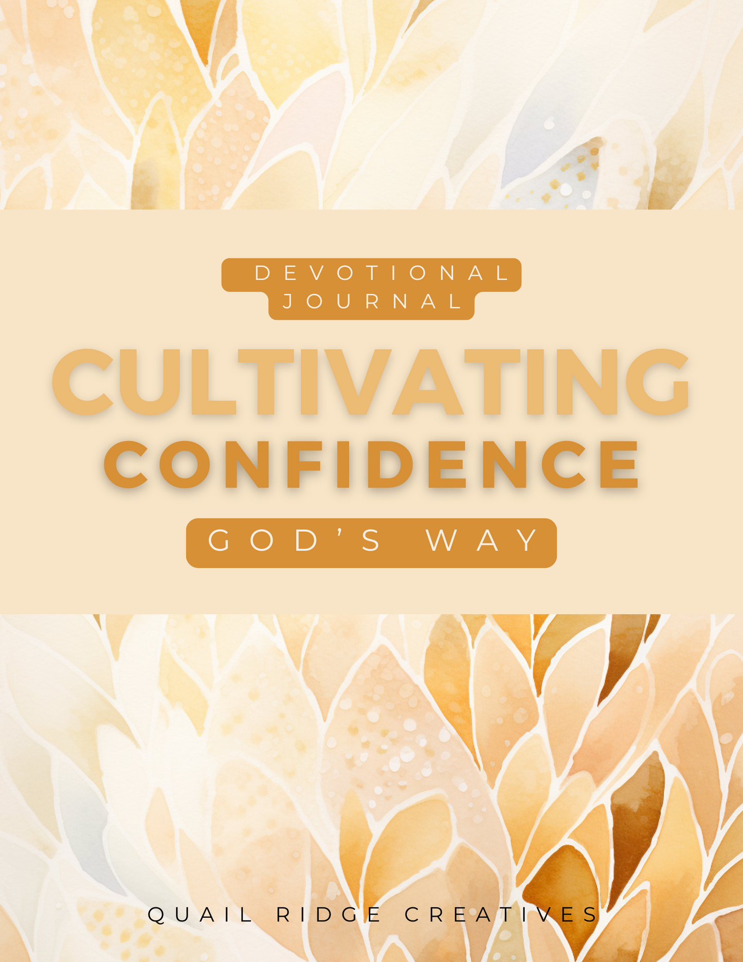 Cultivating Confidence God's Way Devotional Journal